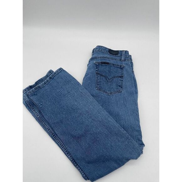 Harley Davidson Jeans For Women Sz 12 Petite Straight Leg Sup & Pockets Medium W - Picture 1 of 9